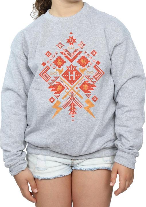 Immagine prodotto Christmas Fair Isle Felpa Ragazze (140, 146)