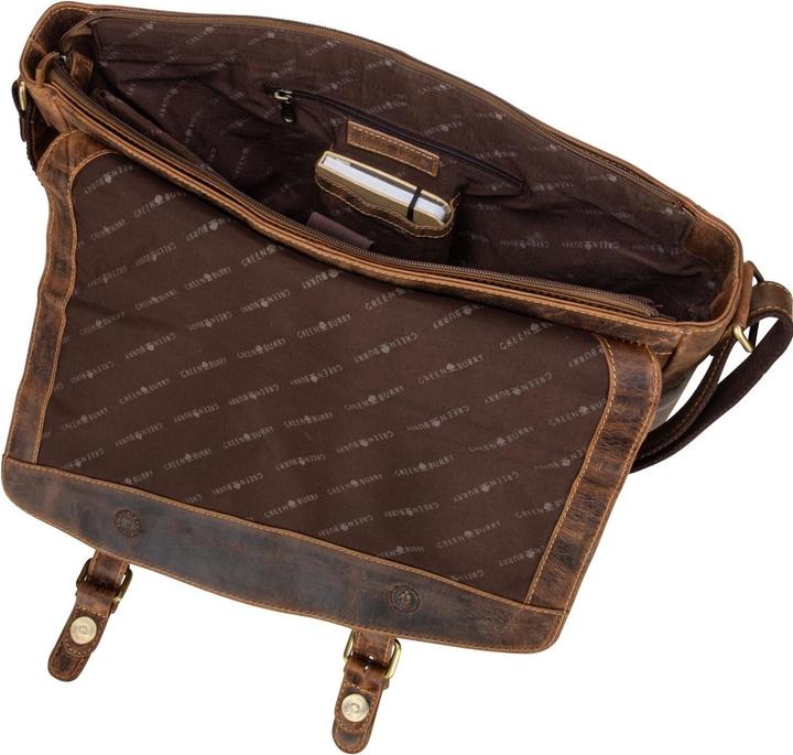 Actual product image Greenburry Laptop bag Vintage 1541 Revolver Bag XL
