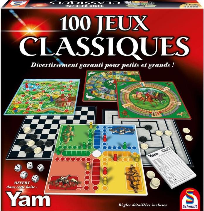 Image du produit Schmidt Spiele 100 Jeux classiqes (Français)