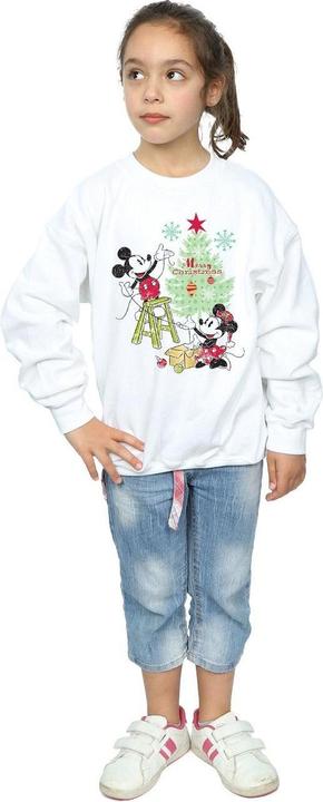 Image du produit Disney - Sweat MICKEY AND MINNIE CHRISTMAS TREE - Fille (140, 146)