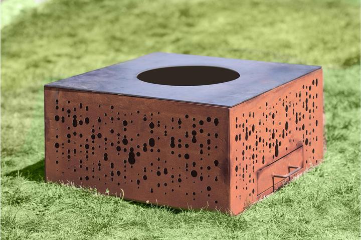 Immagine prodotto Eldur Cubo Pro Fuoco da Giardino (70 cm)
