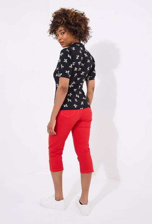 Actual product image Joe Browns Bow Print Jersey Top (46)