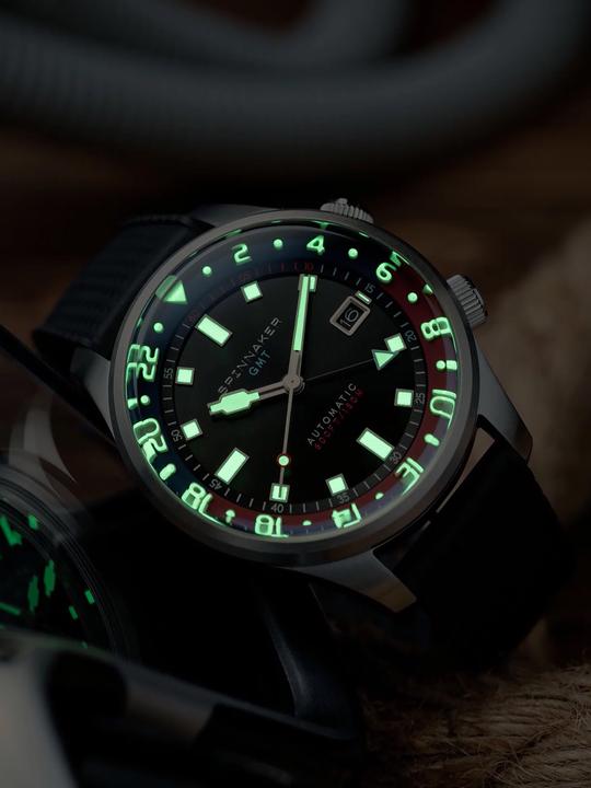 Actual product image Spinnaker SP-5121-55 Bradner GMT (Analogue wristwatch)
