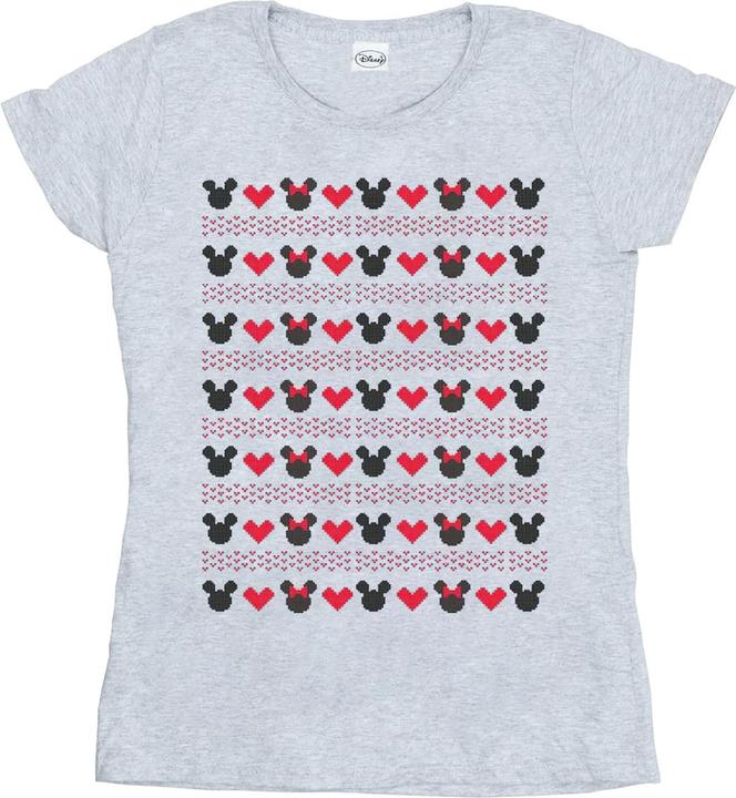 Produktbild Disney Mickey And Minnie Christmas Hearts TShirt (XL)