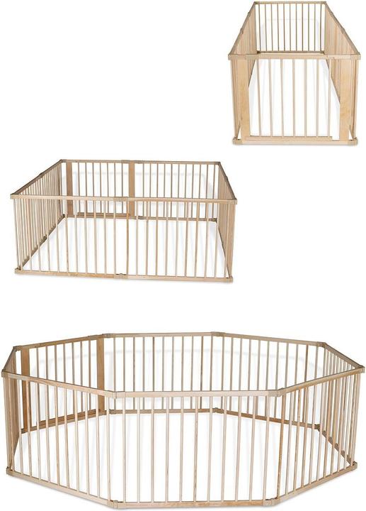 Dibea Baby-Laufstall (90 cm, 270 cm, Fichte)