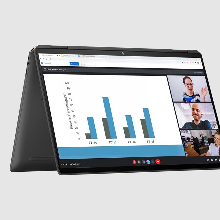Actual product image HP Spectre x360 16-aa0074ng (16", Intel Core Ultra 7 155H, 32 GB, 1000 GB, DE)
