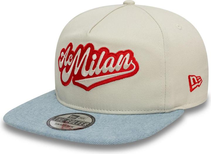 New Era Golfer Snapback Cap DENIM AC Mailand (One Size)