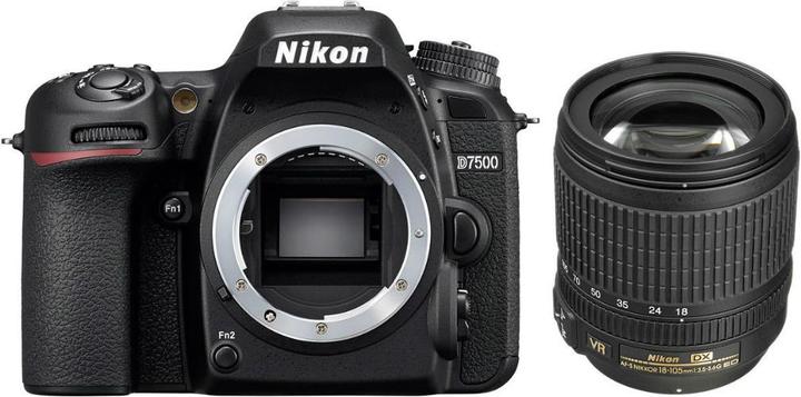 Actual product image Nikon D7500 Kit (18 - 105 mm, 21.51 Mpx, APS-C / DX)