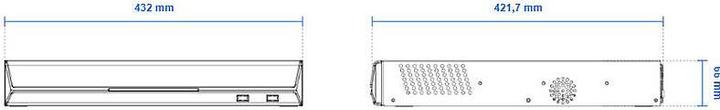 Actual product image Vivotek ND9542P Network Video Recorder with 32 channels, 4 HDD (Network Video Recorder (NVR))