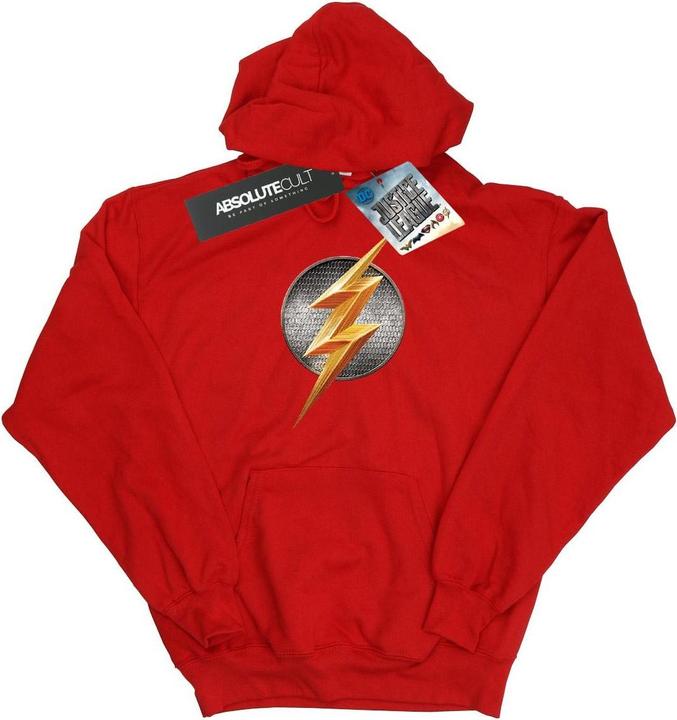 Image du produit - Sweat à capuche JUSTICE LEAGUE MOVIE FLASH EMBLEM - Fille (128)
