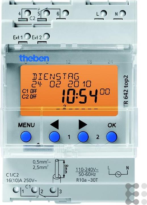 Actual product image Theben TR 642 top2