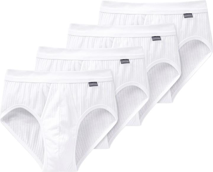 Produktbild Schiesser 4er Pack Cotton Essentials Authentic Sportslip (M, 4er Pack)