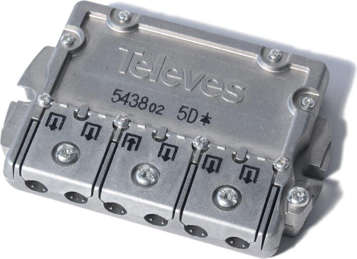 Image du produit Televes EFV 5 Répartiteur Easy-F 5x - 2400 MHz 11dB (11 dB, Manifolds et Brancheurs)