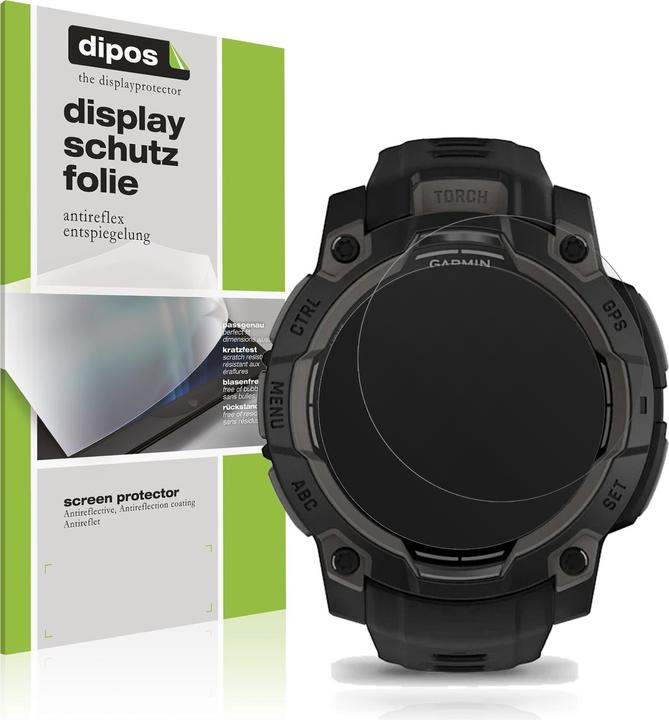 Dipos Schutzfolie Matt für Garmin Instinct 3 45mm