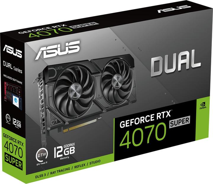 Produktbild ASUS GeForce RTX 4070 SUPER Dual EVO (12 GB)