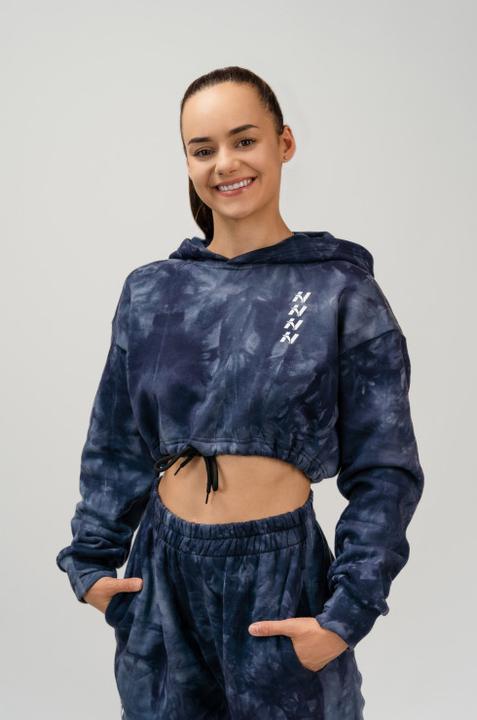 Immagine prodotto Nebbia Felpa con cappuccio da donna Re-fresh 591 blu (XS)