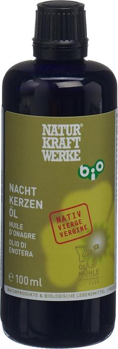 NaturKraftWerke Huile d'onagre vierge bio/kbA (100 ml)