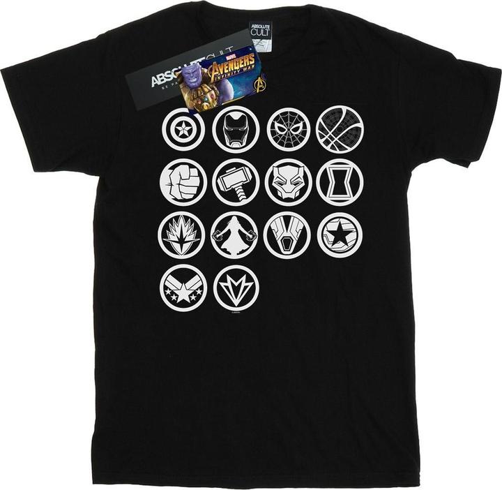 Immagine prodotto Maglietta Avengers Infinity War Icons Assemble - Uomo (L)