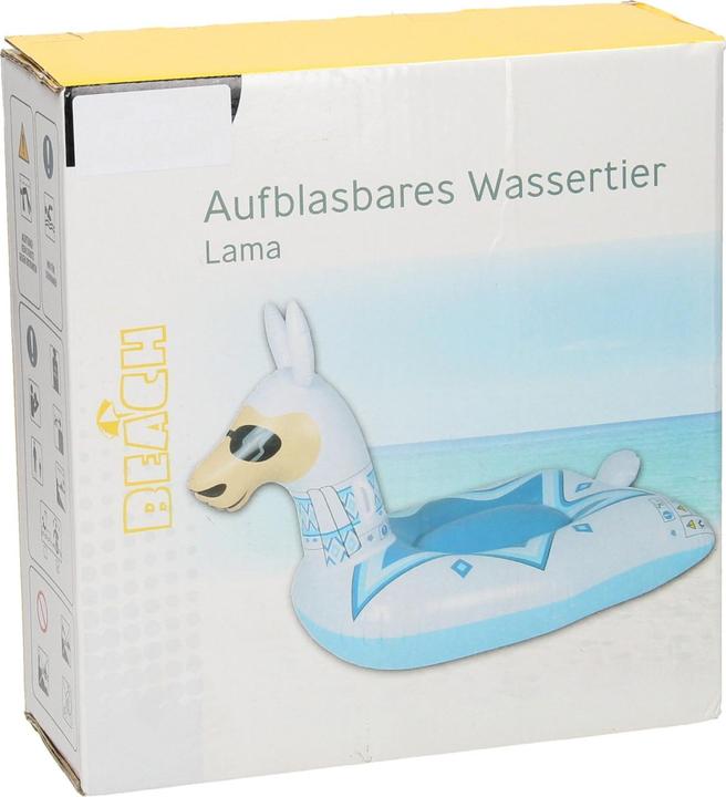 Produktbild Aufblasbares Wassertier Lama mit Sonnenbrille
