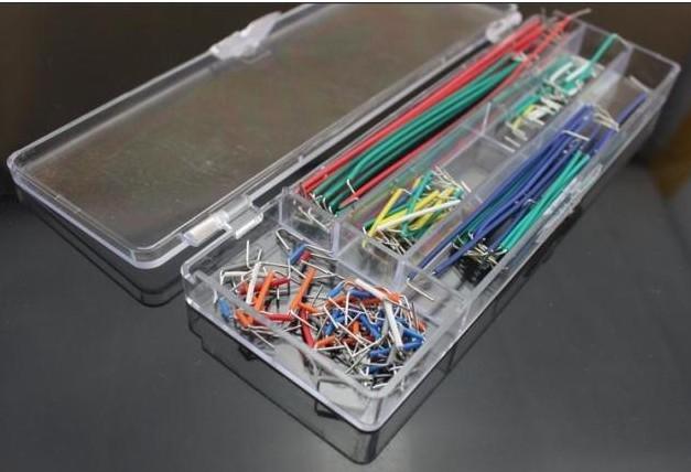 Actual product image OEM 140 pcs. Breadboard connection cable with box (Cords)