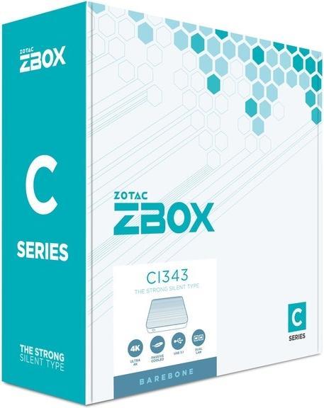 Actual product image Zotac ZBOX-CI343-BE N100 Intel DDR5 HDMI DP (Intel N100)