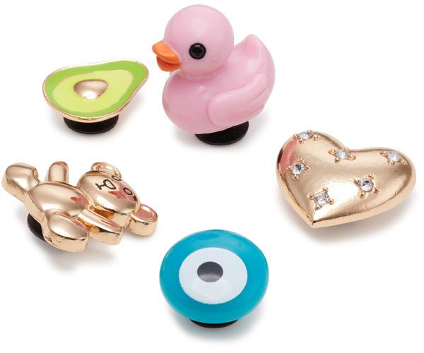 Crocs Jibbitz- Junk Drawer/5 Pack (One Size)