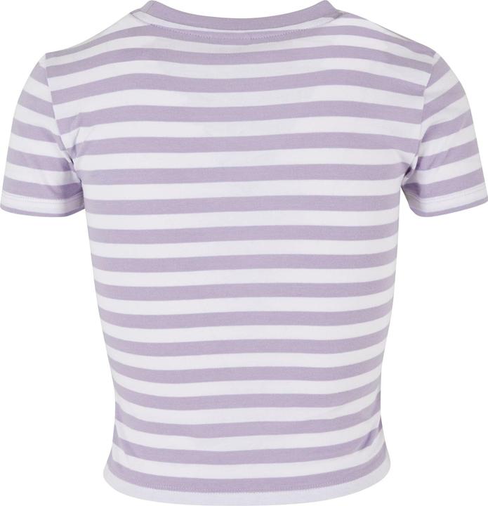 Actual product image Urban Classics Ladies Short Striped Tee - 142651 (4XL)