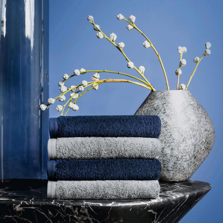 Image du produit Vossen Serviette Vegan Life Shadow gris clair, 60 x 110 cm (60 x 110 cm)