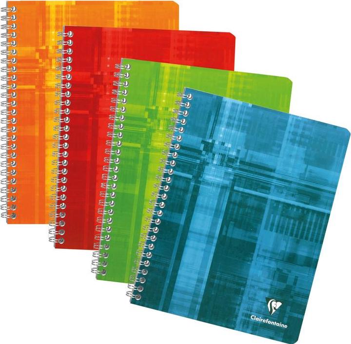 Produktbild Clairefontaine Spiralheft (A4, Kariert, Harter Einband)