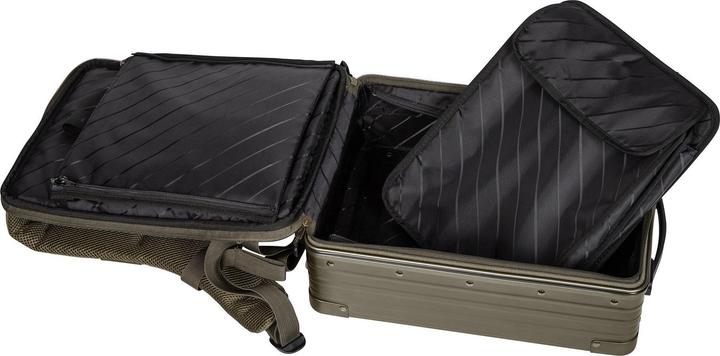Actual product image Aleon Aluminium Business Backpack, Bronze (14 l)