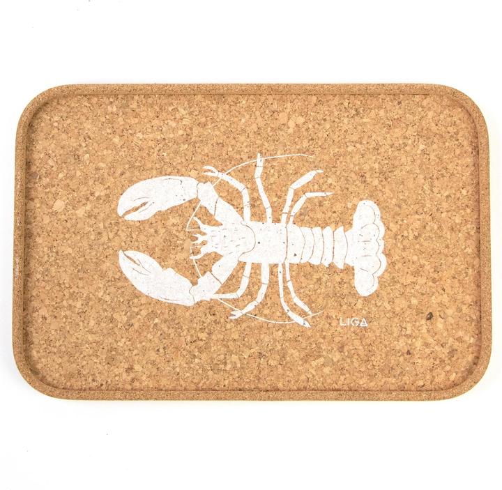 Actual product image Liga Tray cork lobster30x20
