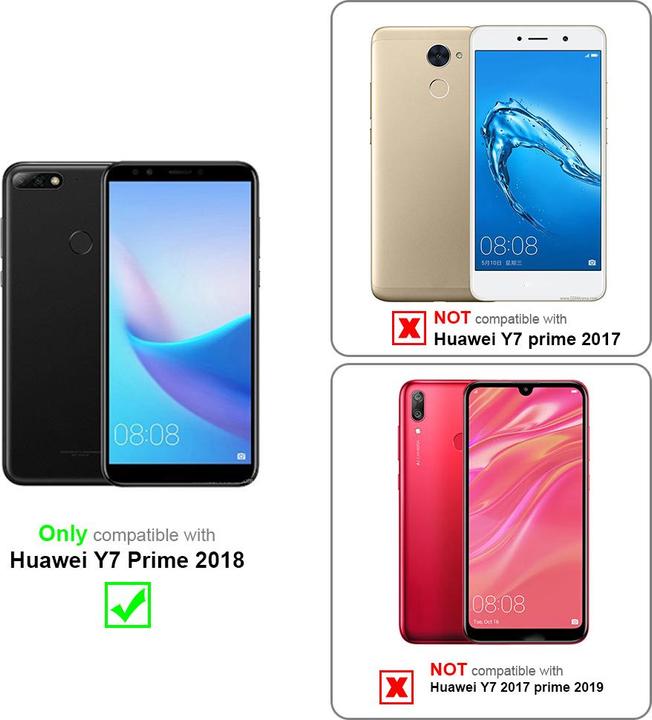 Produktbild Cadorabo Universale Schutzhülle Tasche mit Gürtelclip (Huawei Y7 Prime (2018))