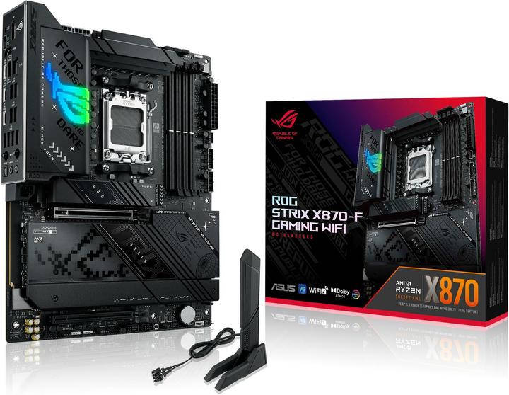 Produktbild ASUS ROG STRIX X870-F GAMING WIFI (AM5, AMD X870, ATX)