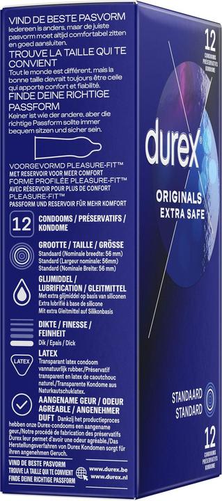 Actual product image Durex Extra Safe (12 pcs.)