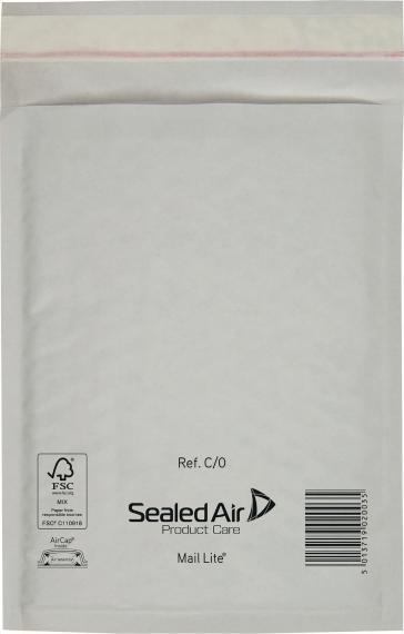 Image du produit Sealed Air Enveloppe Boblekuvert Mail Lite, C/0, 150 x 210 mm, pakke a 100 stk. (100 x)
