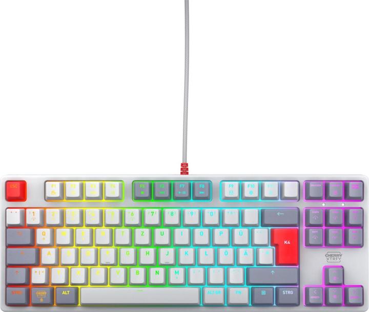Produktbild CHERRY XTRFY K4V2 TKL keyboard, retro (DE, Kabelgebunden)