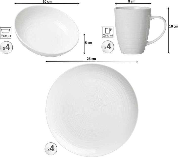 Actual product image Ritzenhoff & Breker Suomi (12 Piece)