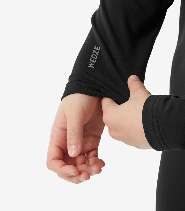 Immagine prodotto Wedze Maglia funzionale da sci per bambini - BL 500 nero (146)