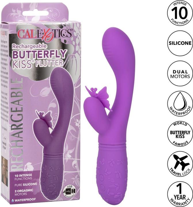 Produktbild CalExotics California Exotics Butterfly Kiss Flutter Violett
