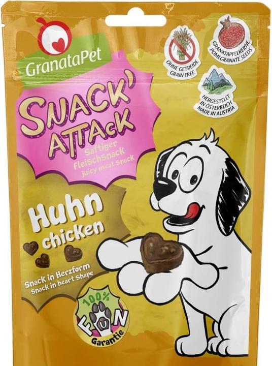 Produktbild Granatapet Snack'Attack Huhn (Adult, 1 Stk., 100 g)