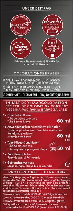 Actual product image Schwarzkopf Brillance Brilliance (877 Light ash brown)