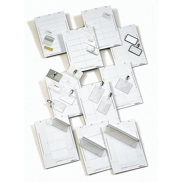 Actual product image Durable Badgemaker insert labels for name tags