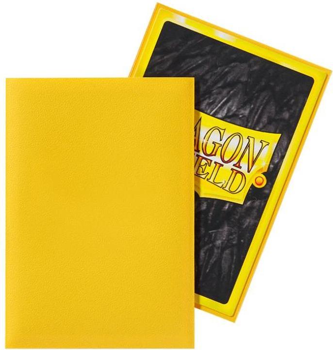 Immagine prodotto Arcane Tinman ART11114 - Opaco - Giallo formato giapponese (60), copertina protettiva per carte di credito