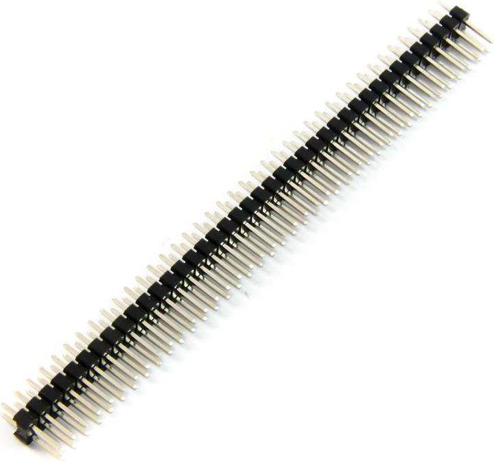 Produktbild Purecrea Stiftleiste Male 2 X 40 Polig RM 2.54mm gerade kurze Pin