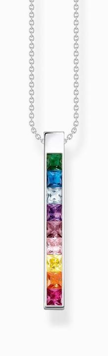 Image du produit Thomas Sabo Collier pierres multicolores argent (Argent 925, 40 - 45 cm)