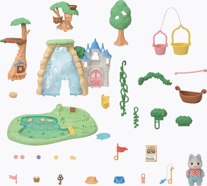 Image du produit Sylvanian Families Terrain d'aventure de la cascade