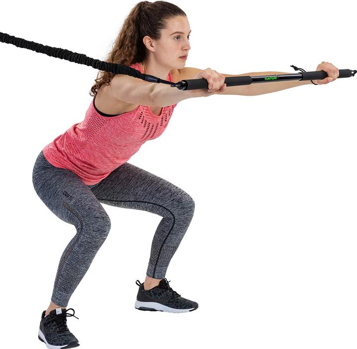 Produktbild Tunturi Widerstandstrainer mit Stab Fitnessstab (1 m, Stark)