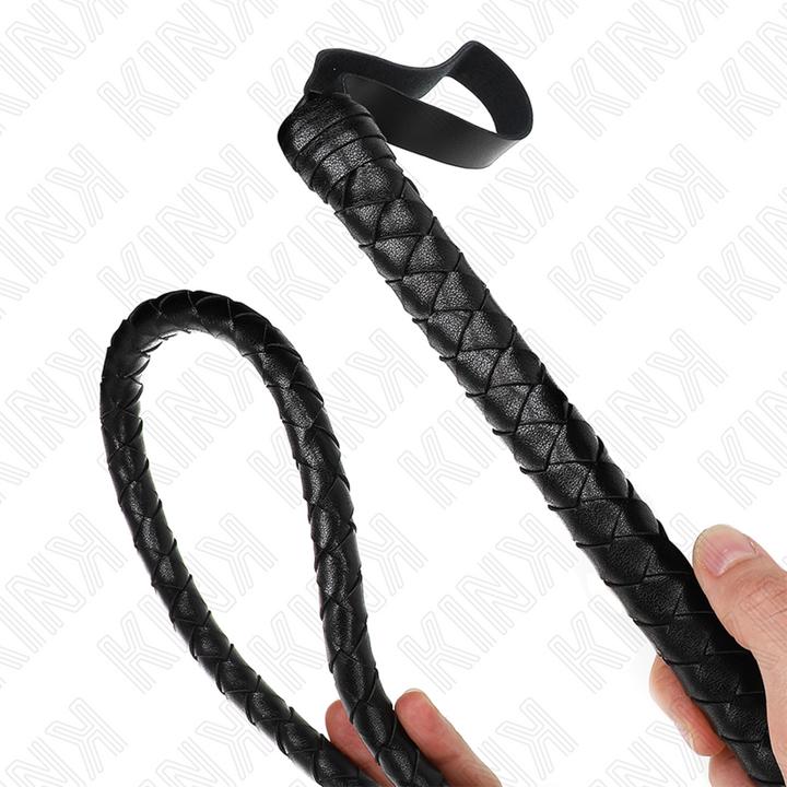 Actual product image Pipedream Kink - Long Black Snake Whip 210 cm