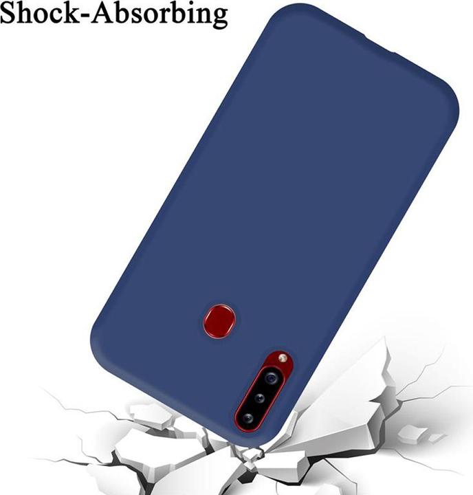 Actual product image Cadorabo TPU Liquid Silicone Case Cover (Samsung Galaxy A20s)