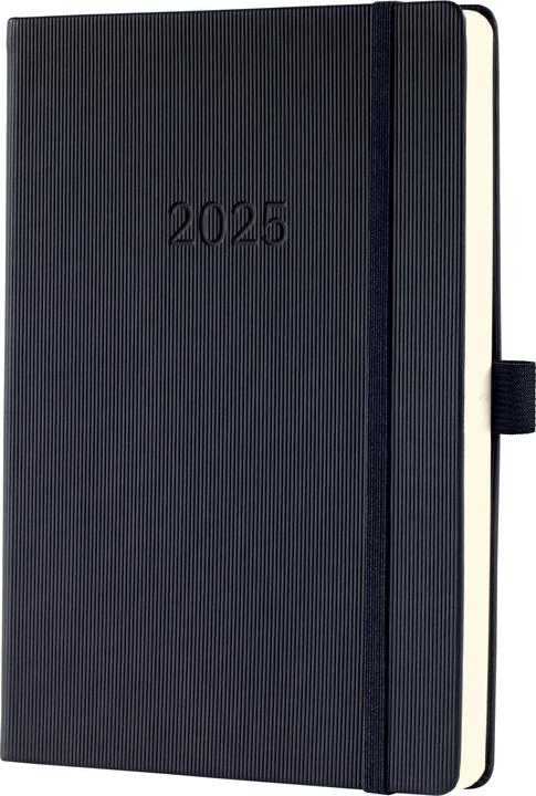 Actual product image Sigel Weekly note calendar 2025 C2514 1W/1S black 21.3x14.8cm (German)